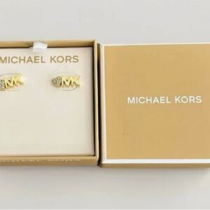 Michael Kors Gold Stud Earrings